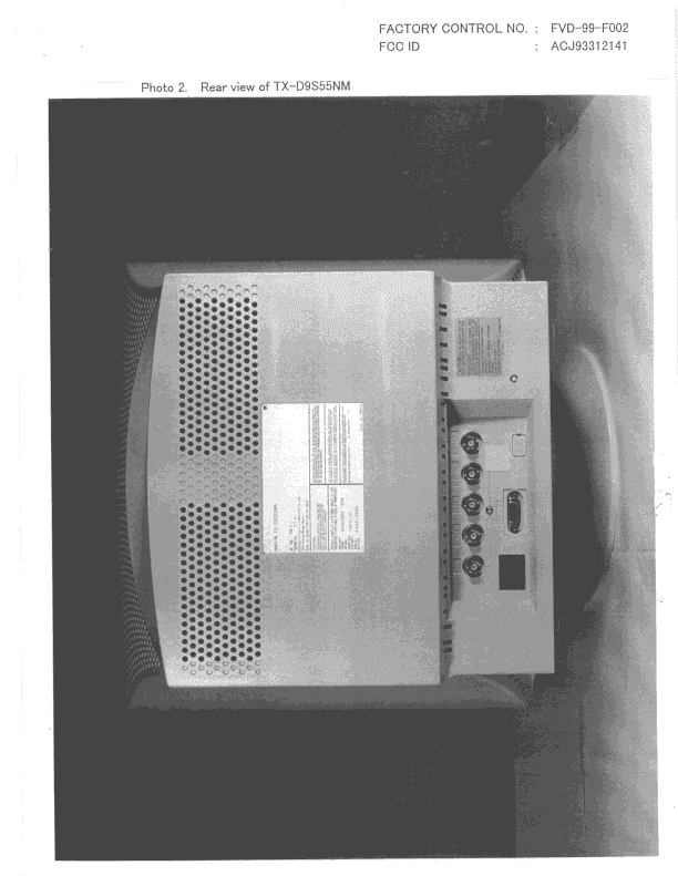 Computer Monitor - FCC ID ACJ93312141 - Panasonic Corporation of North America (5)