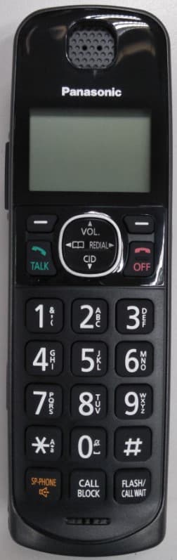 DECT Handset - FCC ID ACJ96NKX-TGEA60A - Panasonic Corporation of North America
