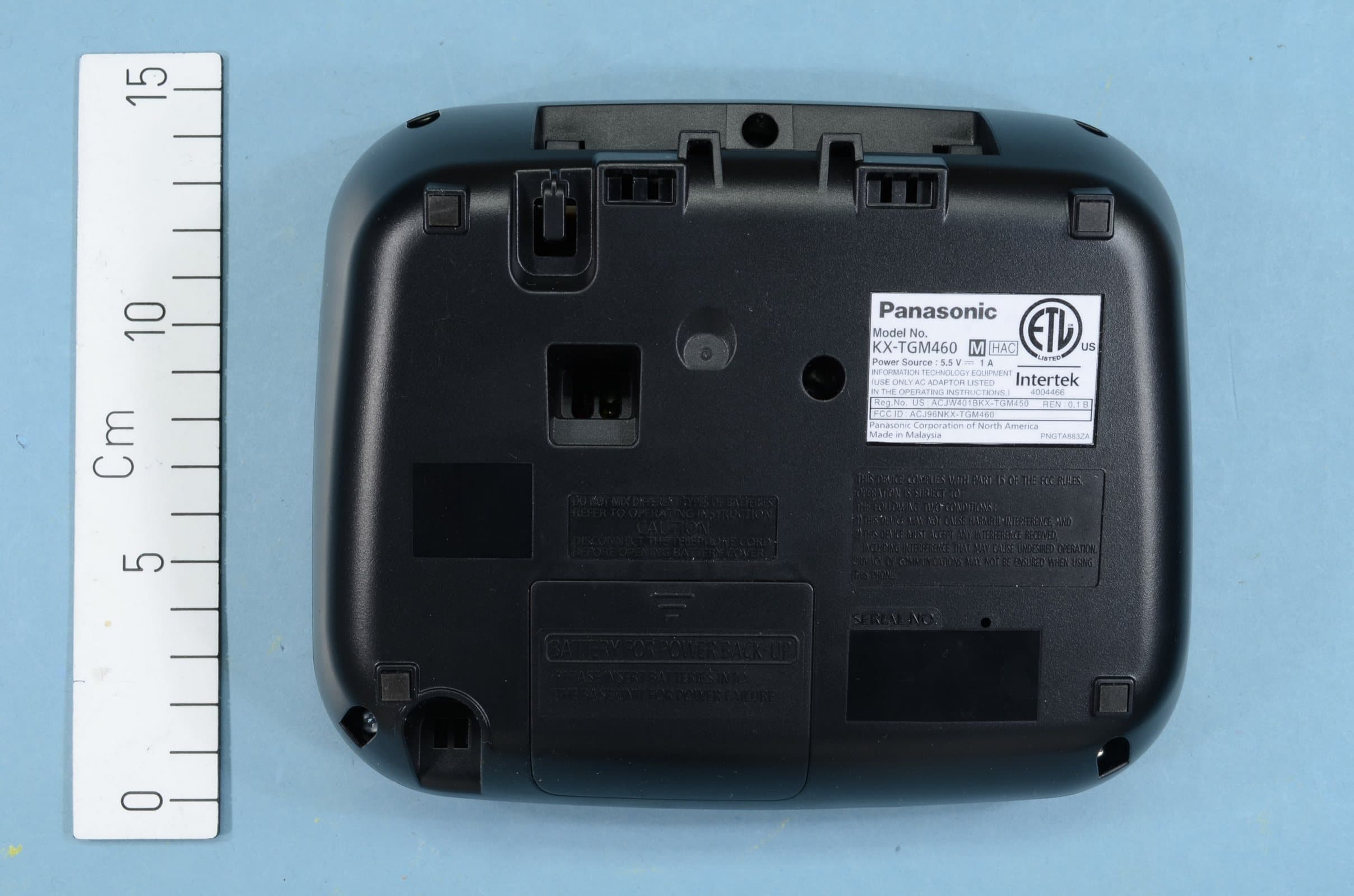 UPCS Cordless Telephone Base Station with Bluetooth Transceiver - FCC ID ACJ96NKX-TGM460 - Panasonic Corporation of North America (2)