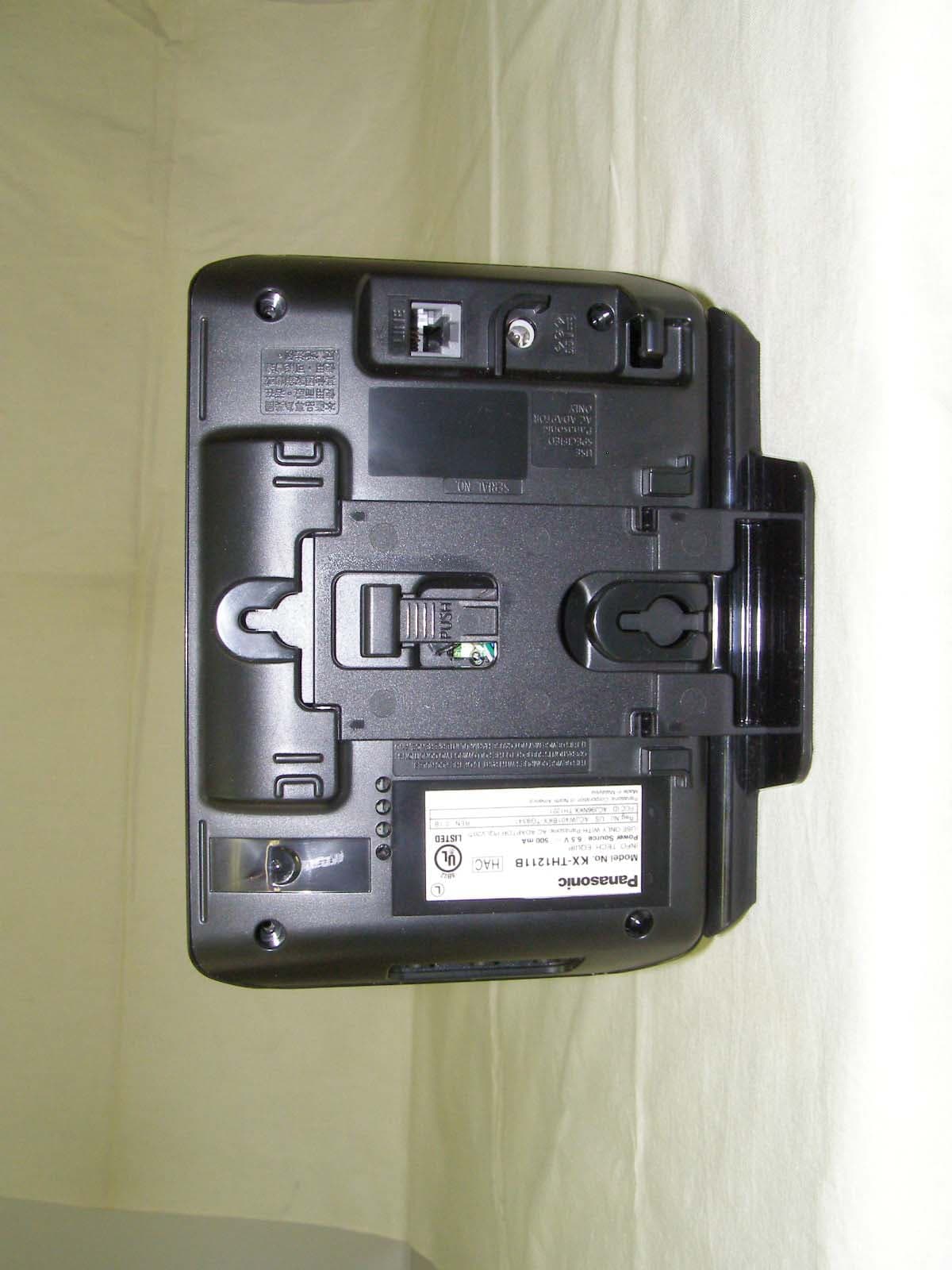 Cordless Telephone UPCS Base Station with BT - FCC ID ACJ96NKX-TH1211 - Panasonic Corporation of North America