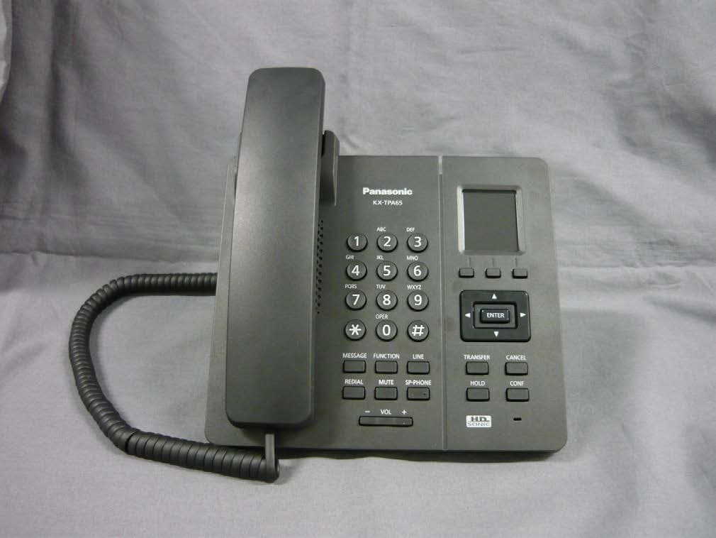 DECT 6.0 Cordless Desktop VoIP Phone - FCC ID ACJ96NKX-TPA65 - Panasonic Corporation of North America (5)