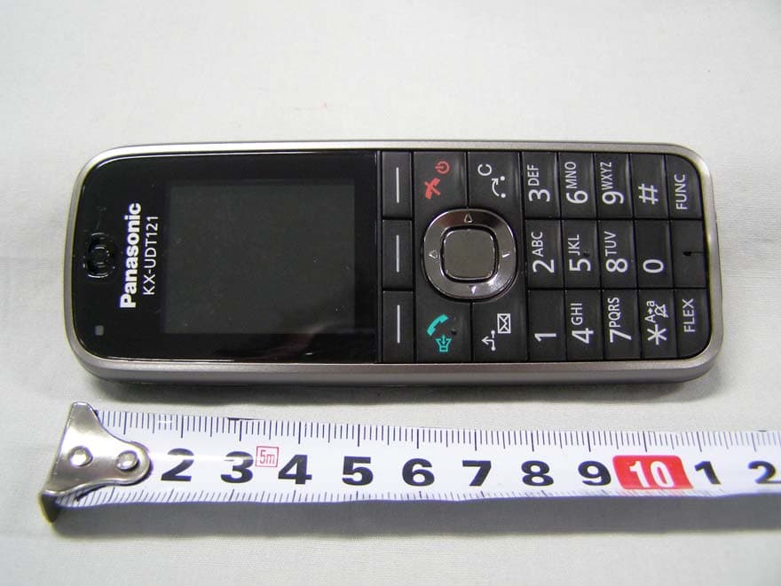 DECT 6.0 Cordless Telephone Handset with Bluetooth Transceiver for SIP server or PBX - FCC ID ACJ96NKX-UDT121 - Panasonic Corporation of North America
