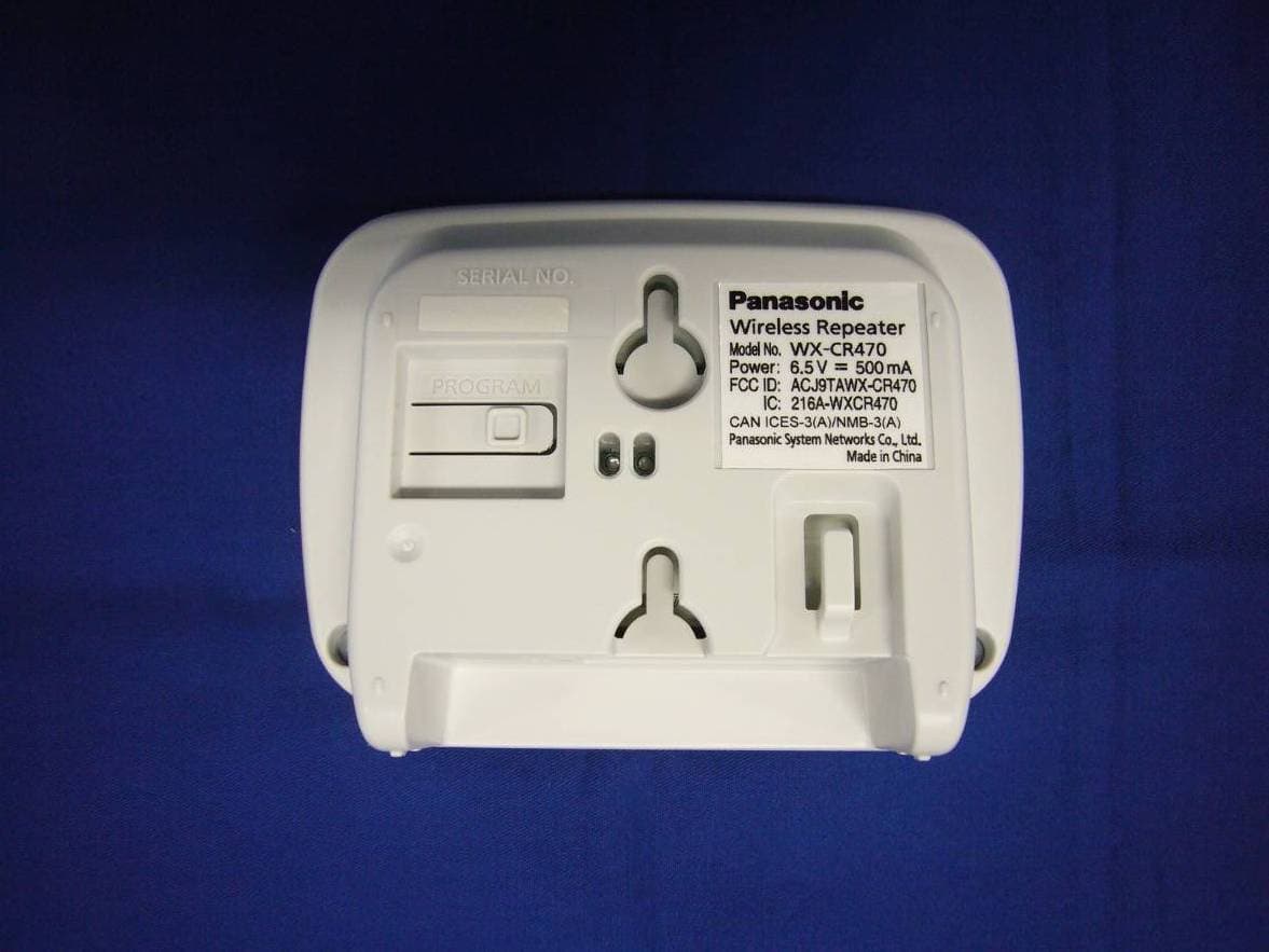 DECT 6.0 Repeater - FCC ID ACJ9TAWX-CR470 - Panasonic Corporation of North America