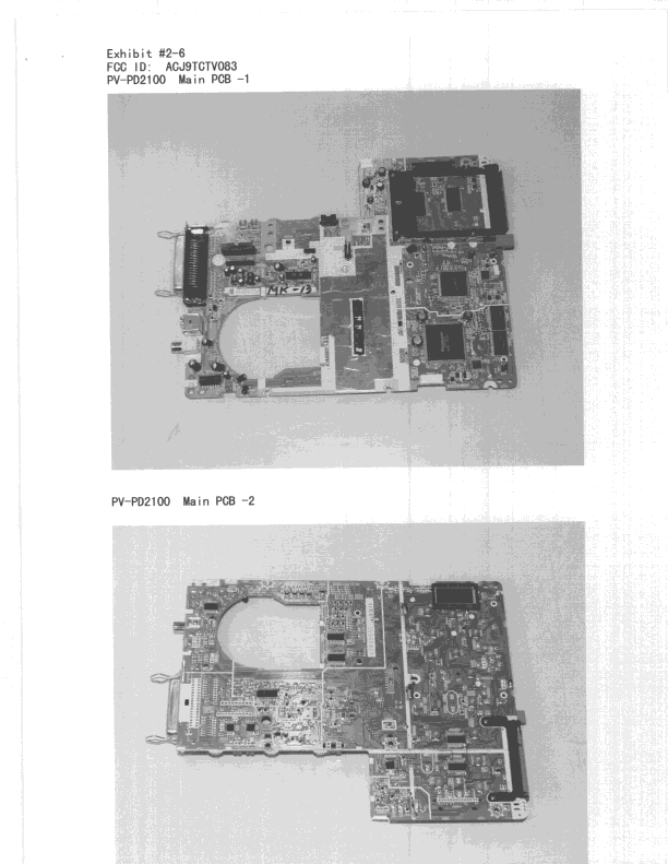 JBP - Part 15 Class B Computing Device Peripheral - FCC ID ACJ9TCTV083 - Panasonic Corporation of North America (2)