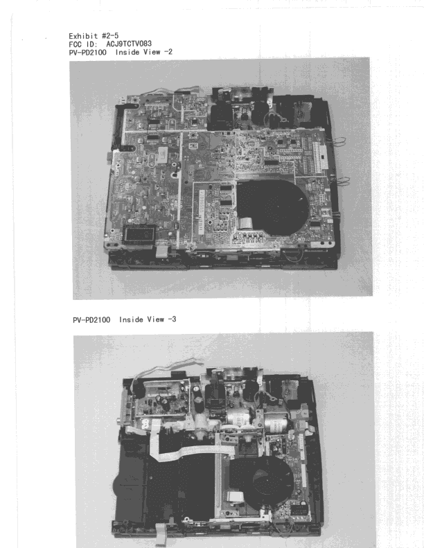 JBP - Part 15 Class B Computing Device Peripheral - FCC ID ACJ9TCTV083 - Panasonic Corporation of North America (1)
