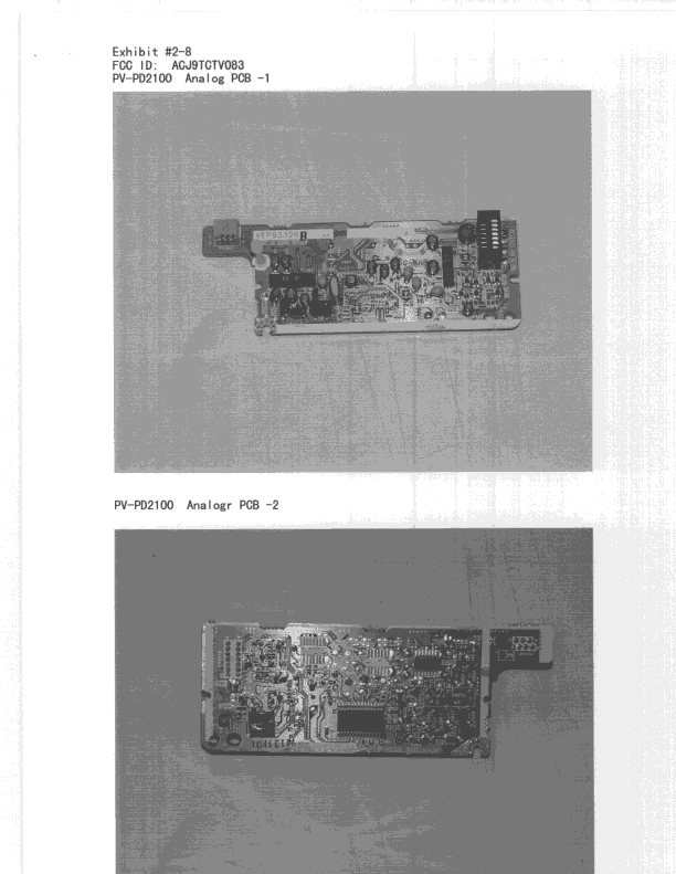 JBP - Part 15 Class B Computing Device Peripheral - FCC ID ACJ9TCTV083 - Panasonic Corporation of North America (3)