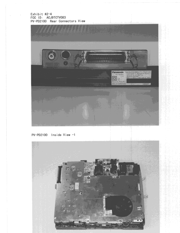 JBP - Part 15 Class B Computing Device Peripheral - FCC ID ACJ9TCTV083 - Panasonic Corporation of North America (5)