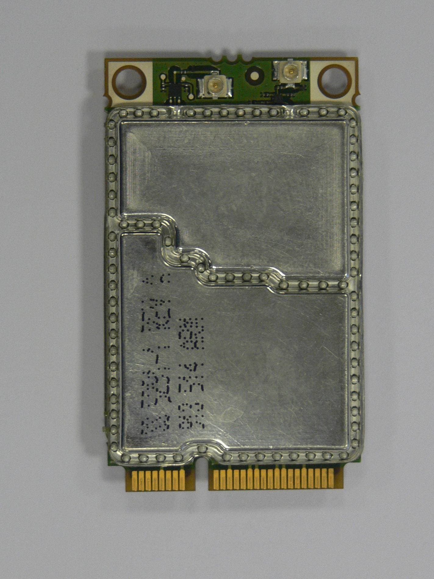 TD-CDMA PCI Express Mini Module - FCC ID ACJ9TGWW11A - Panasonic Corporation of North America (2)