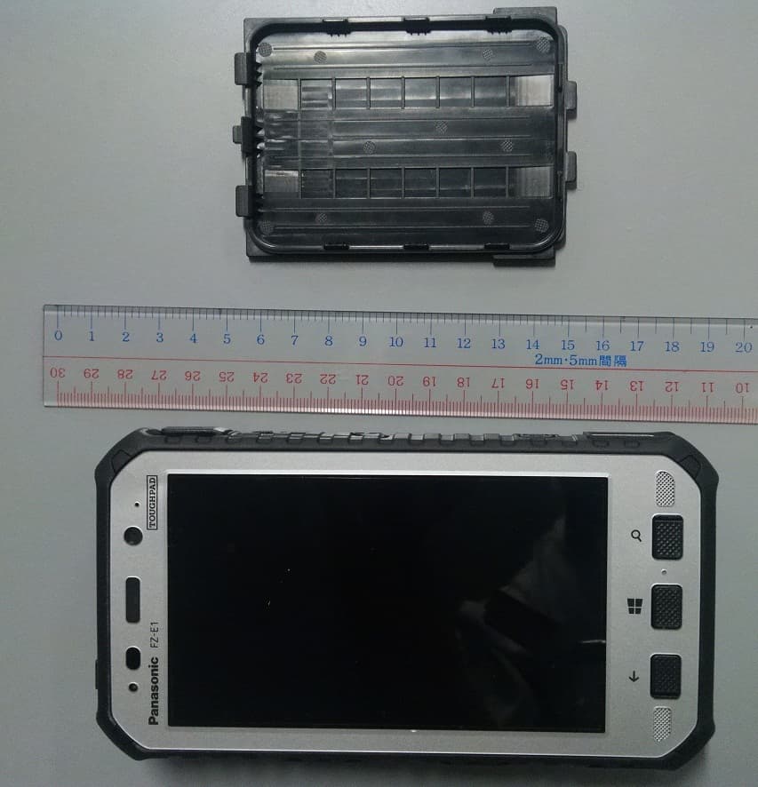 Portable Handset with WLAN, Bluetooth and RFID - FCC ID ACJFZE1B - Panasonic Corporation of North America (2)