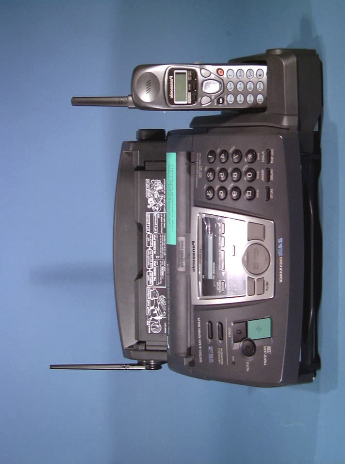 Fax w/ Cordless Telephone Base - FCC ID ACJKM7KX-FPG371 - Panasonic Corporation of North America (2)