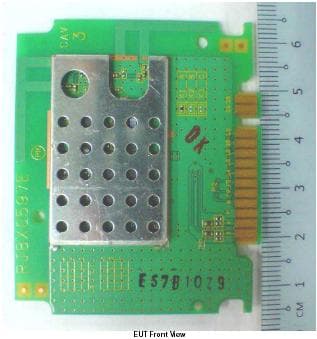 RF Transceiver Module - FCC ID ACJR10001 - Panasonic Corporation of North America (1)