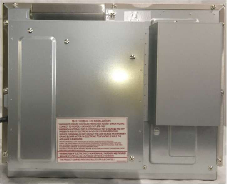 Microwave Oven with two Magnetrons Model 2M261-M32 - FCC ID ACLAP3L51 - Panasonic Corporation of North America (4)