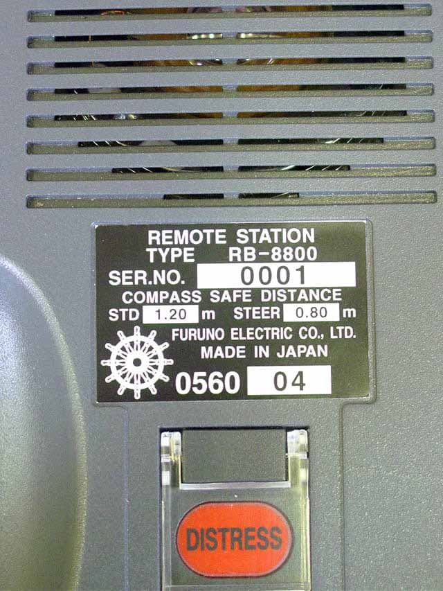 VHF MARINE RADIOTELEPHONE - FCC ID ADB9ZWFM8800D - Furuno USA Inc