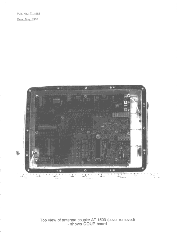 MF Transmitter; Not GMDSS Capable. - FCC ID ADB9ZWFS1503 - Furuno USA Inc