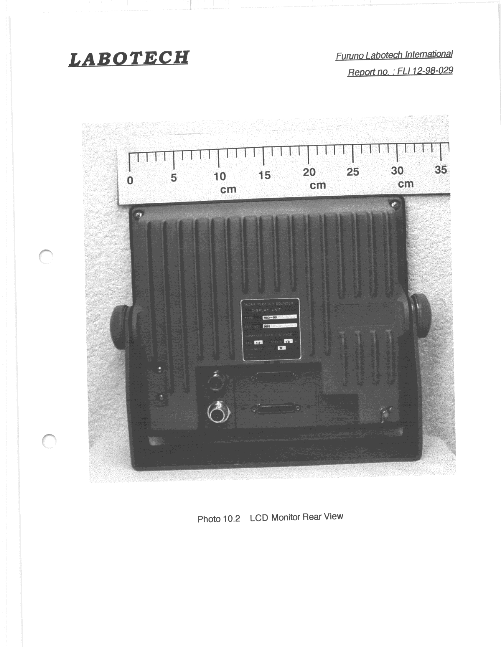 MRD - Marine Radar - FCC ID ADB9ZWRTR059 - Furuno USA Inc (4)