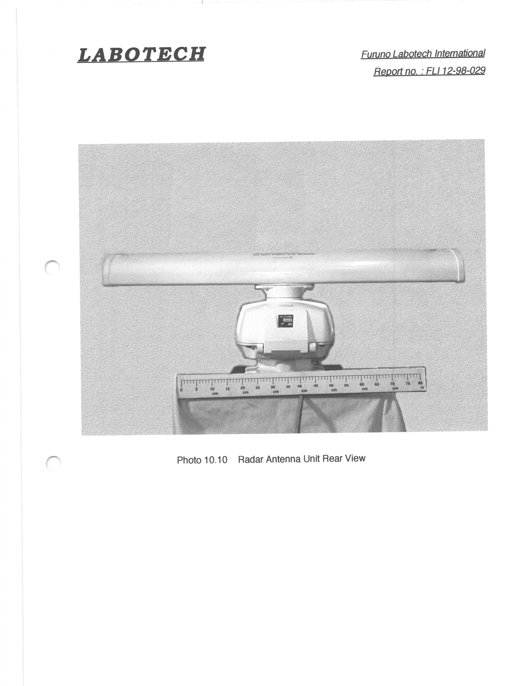 MRD - Marine Radar - FCC ID ADB9ZWRTR059 - Furuno USA Inc (2)