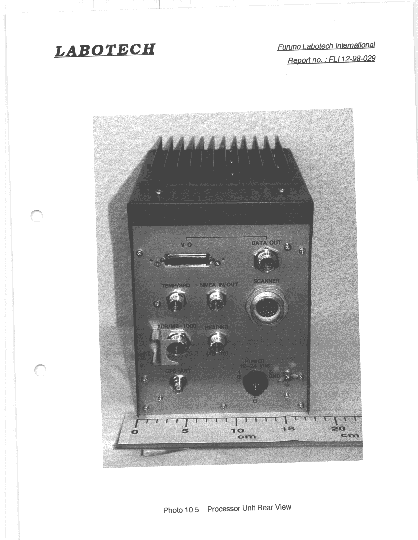 MRD - Marine Radar - FCC ID ADB9ZWRTR059 - Furuno USA Inc (3)