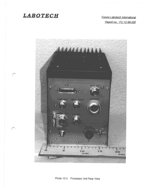 MRD - Marine Radar - FCC ID ADB9ZWRTR064 - Furuno USA Inc