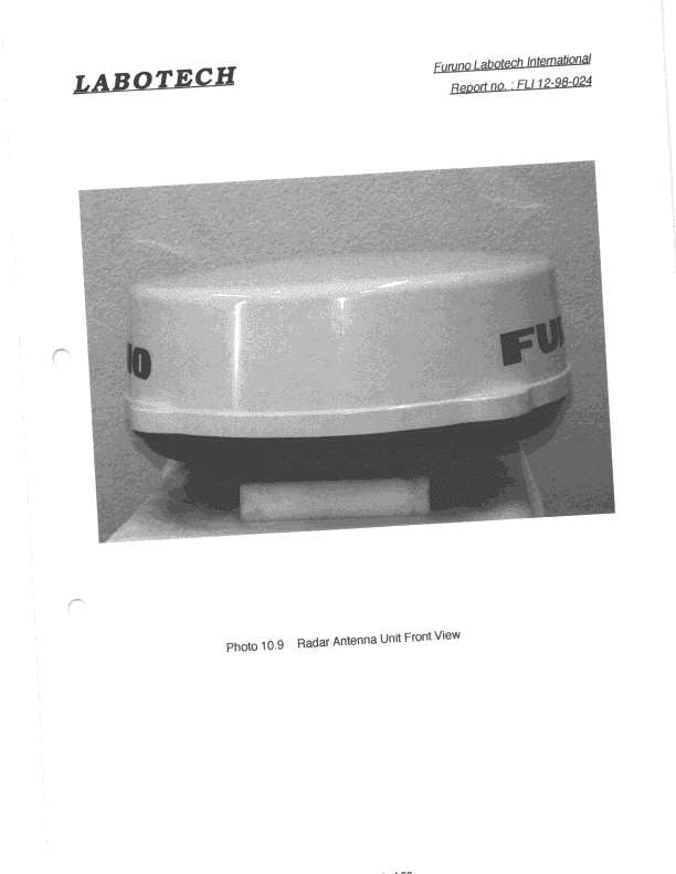 MRD - Marine Radar - FCC ID ADB9ZWRTR067 - Furuno USA Inc (5)