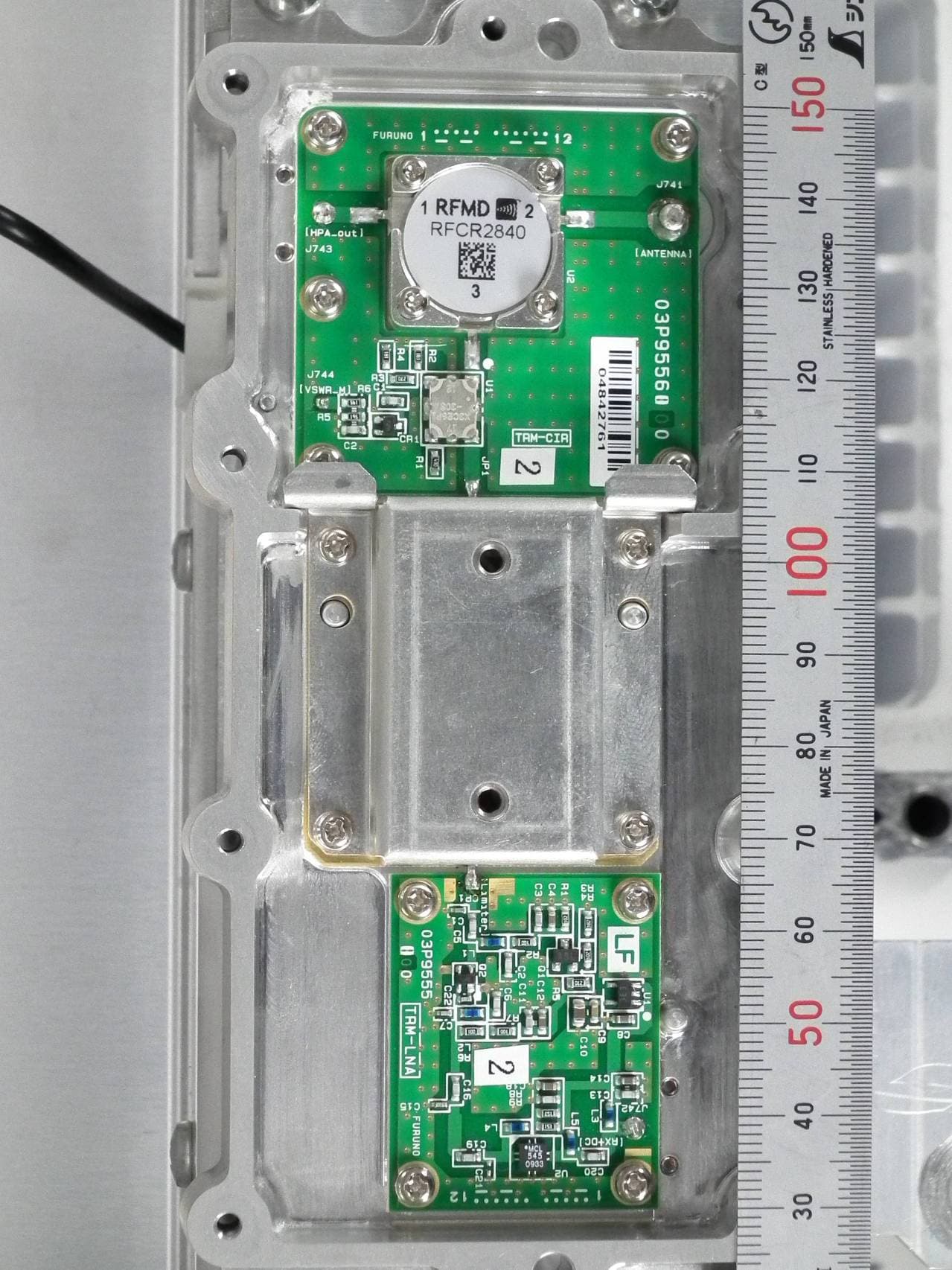 Transceiver for Radar model FAR-3230S-SSD/3330SSSD - FCC ID ADB9ZWRTR111 - Furuno USA Inc (5)