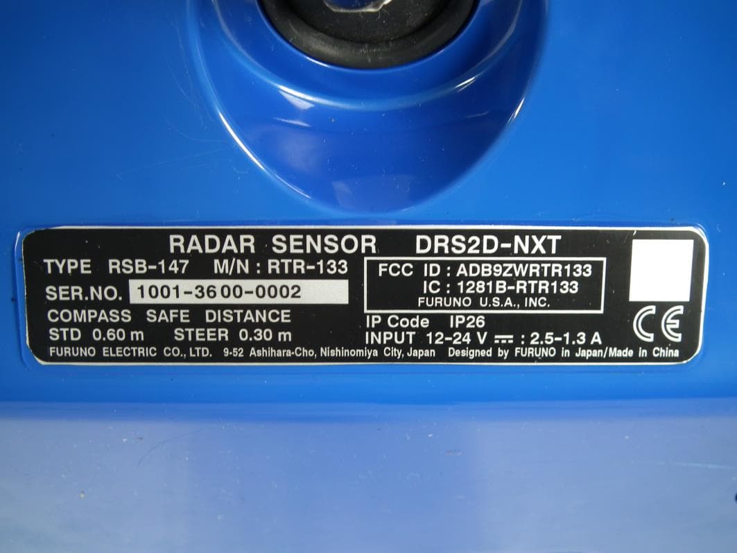 Transceiver unit for the radar sensor - FCC ID ADB9ZWRTR133 - Furuno USA Inc (3)