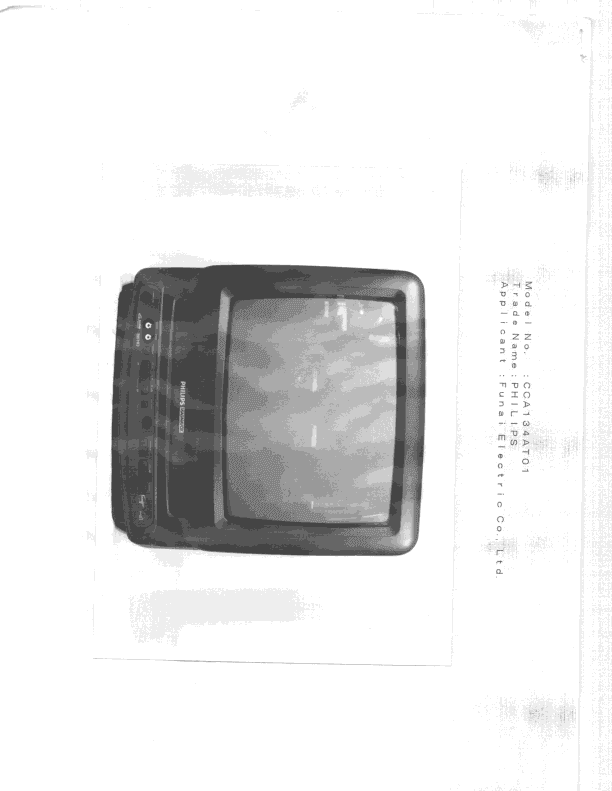 TV Remote Locator - FCC ID ADTCCAT - Funai Electric Co Ltd