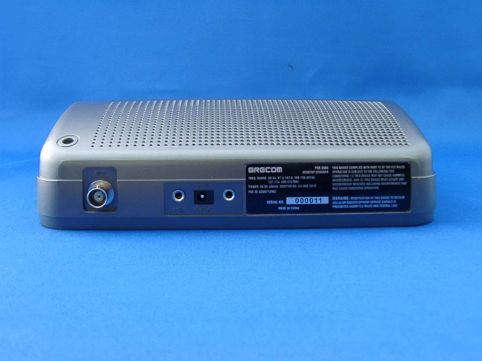 Scanning Receiver - FCC ID ADV0712902 - General Research of Electronics Inc (3)