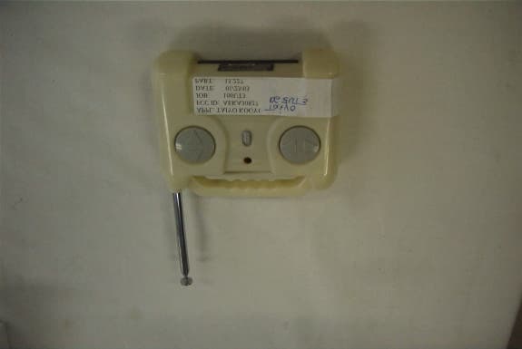 27 MHz Remote Control Transmitter - FCC ID AEKA30827 - Taiyo Co., Ltd.