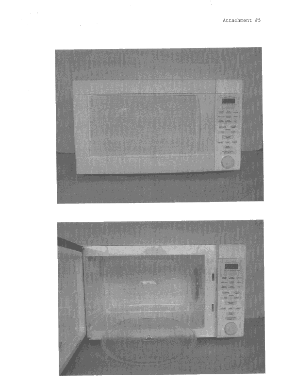 MIcrowave Oven - FCC ID AEZM510 - Sanyo Electric Co Ltd (2)