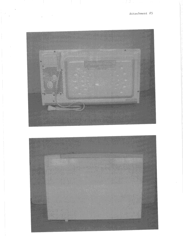 MIcrowave Oven - FCC ID AEZM510 - Sanyo Electric Co Ltd