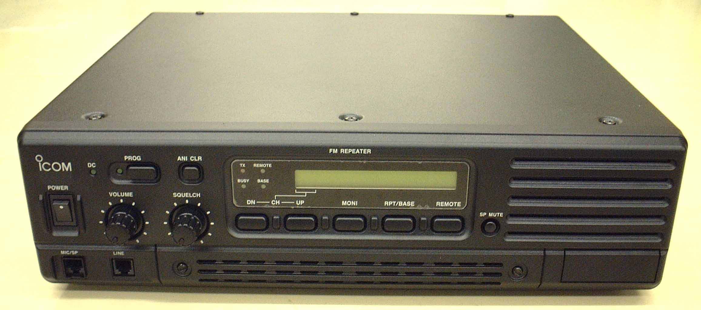 VHF FM Repeater, Model ICFR3000 - FCC ID AFJ236702 - ICOM Incorporated