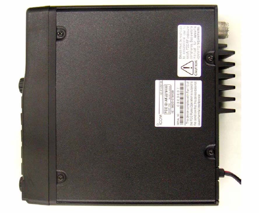VHF Mobile Transceiver - FCC ID AFJ278100 - ICOM Incorporated (2)