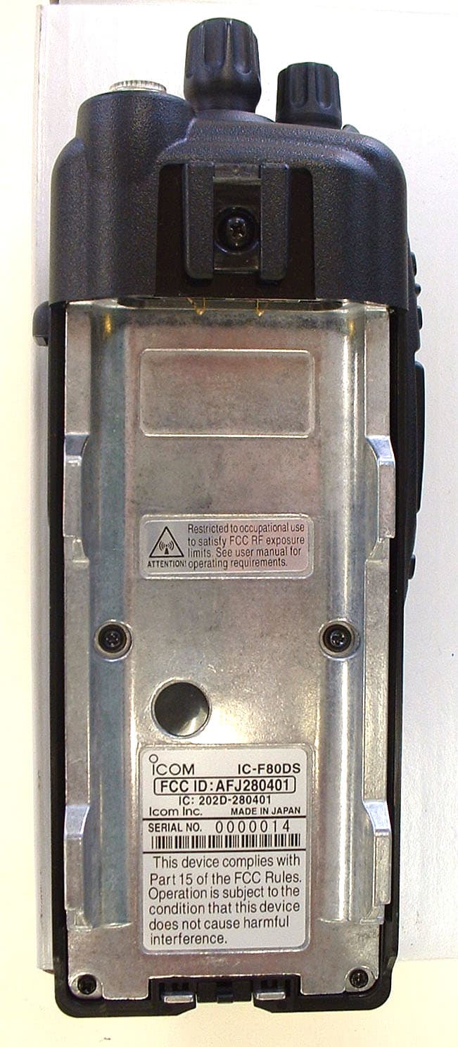 UHF Transceiver - FCC ID AFJ280401 - ICOM Incorporated (1)