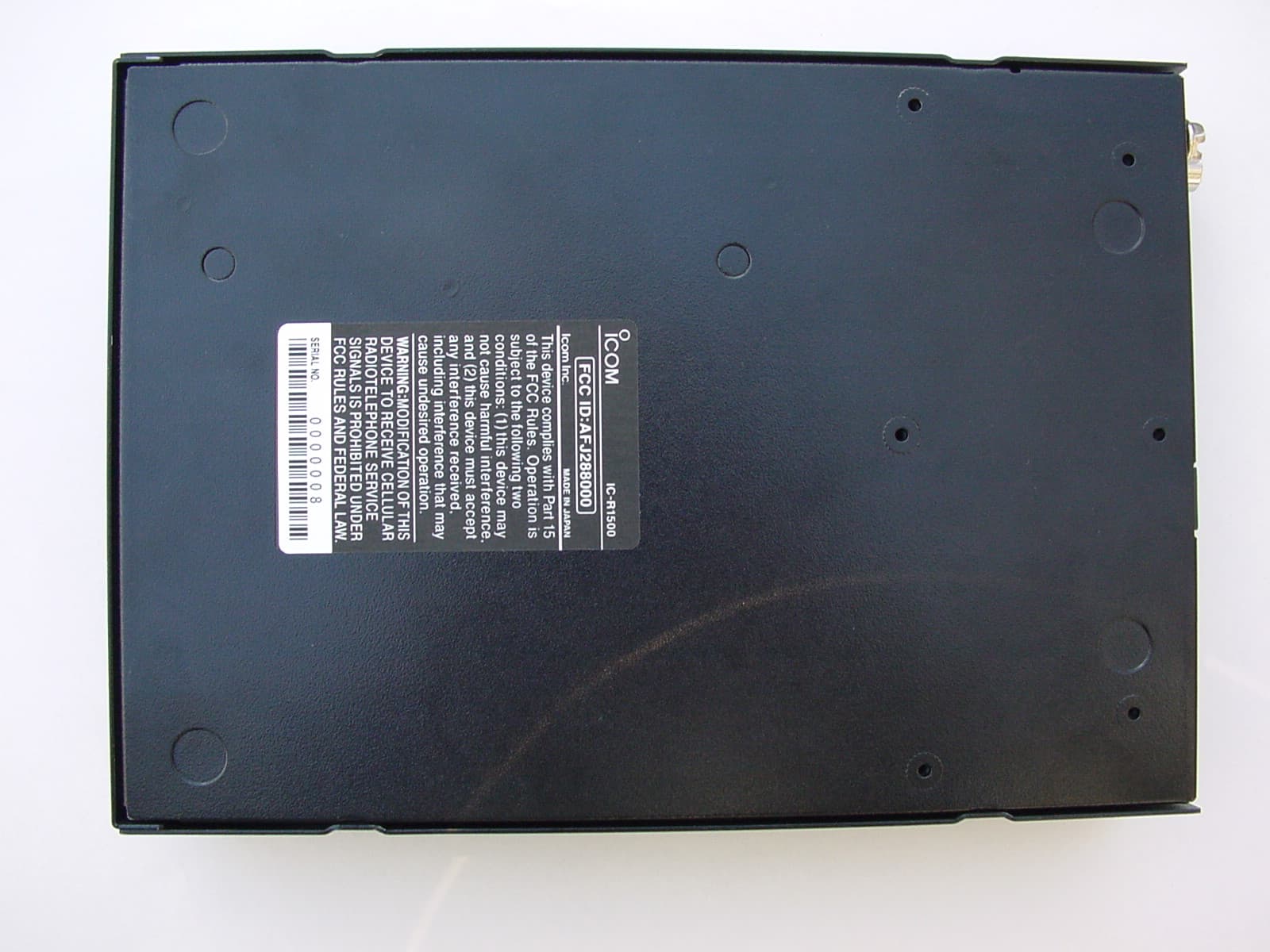 Communications Receiver - FCC ID AFJ288000 - ICOM Incorporated (1)