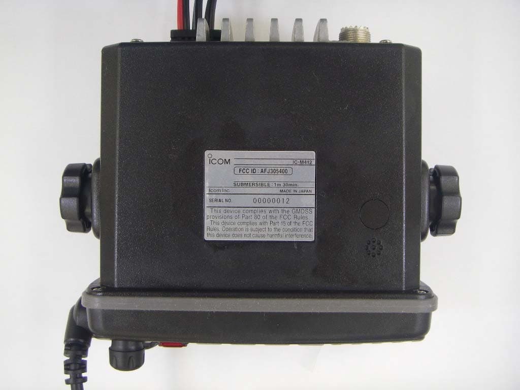 VHF Marine Transceiver - FCC ID AFJ305400 - ICOM Incorporated