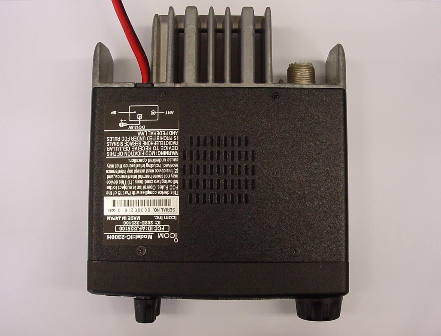 VHF Amateur Transceiver - FCC ID AFJ325100 - ICOM Incorporated (1)