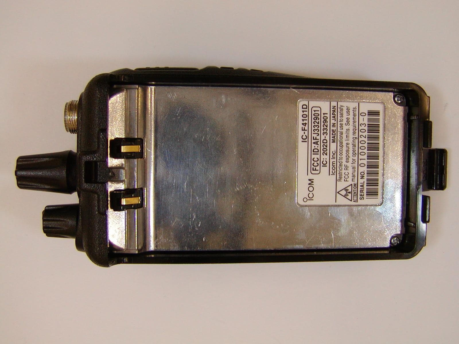 UHF Transceiver - FCC ID AFJ332901 - ICOM Incorporated (5)