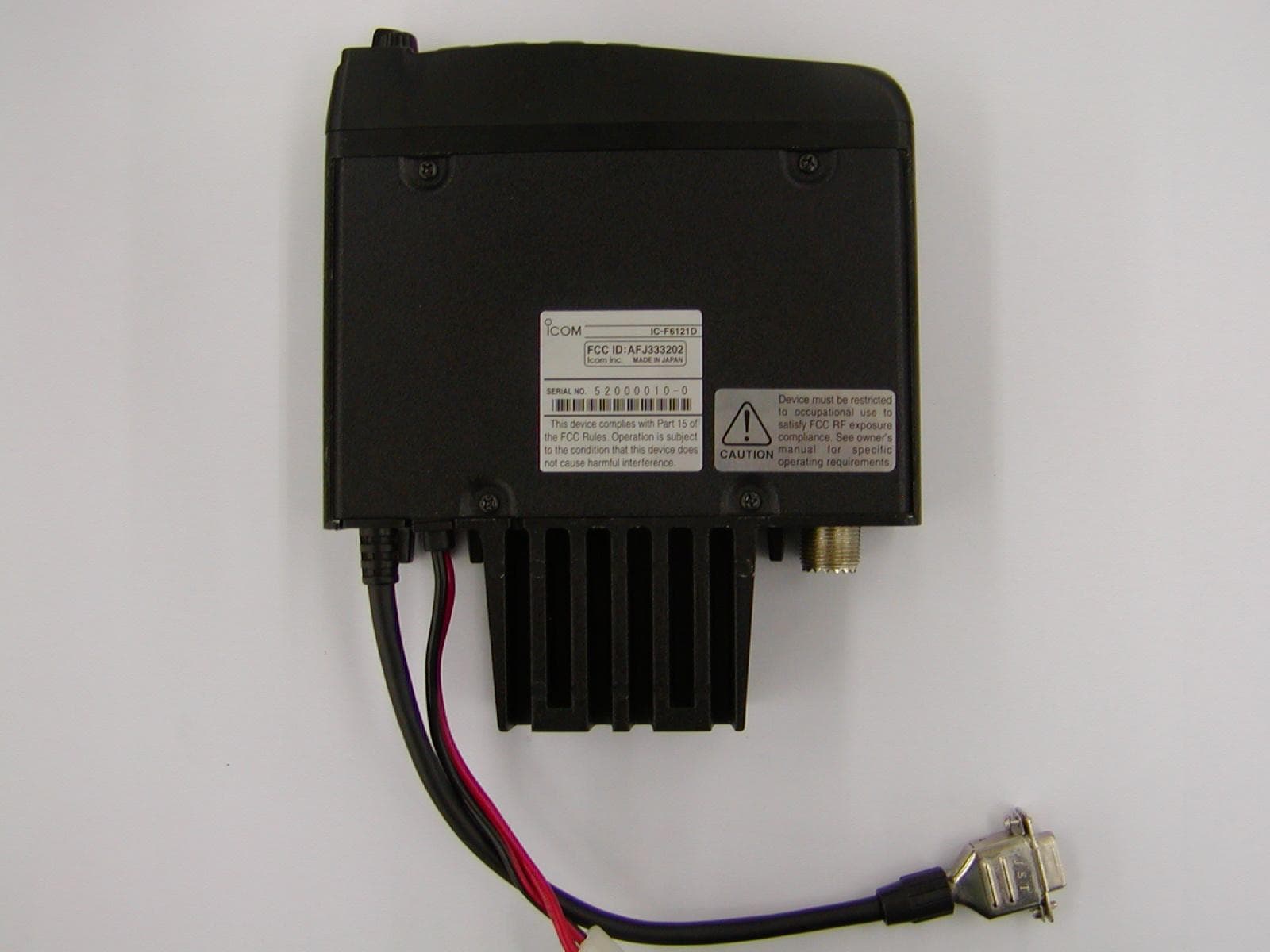 UHF Mobile Transceiver - FCC ID AFJ333202 - ICOM Incorporated (5)