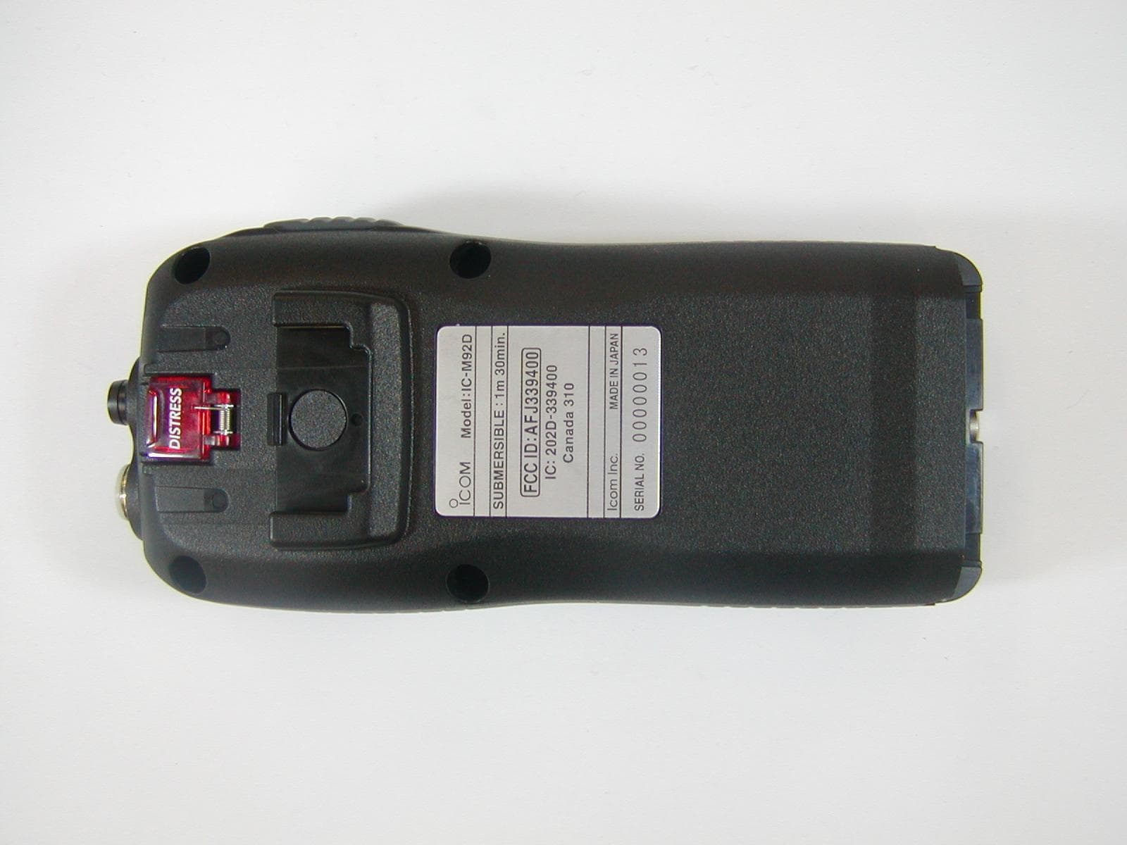 VHF Marine Transceiver - FCC ID AFJ339400 - ICOM Incorporated (1)