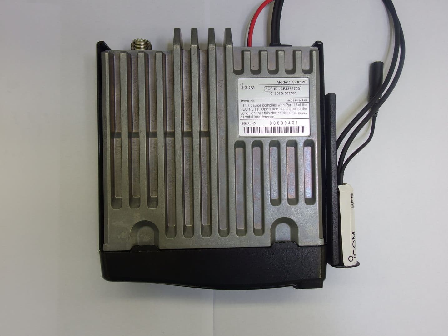 VHF Air Band Transceiver - FCC ID AFJ369700 - ICOM Incorporated
