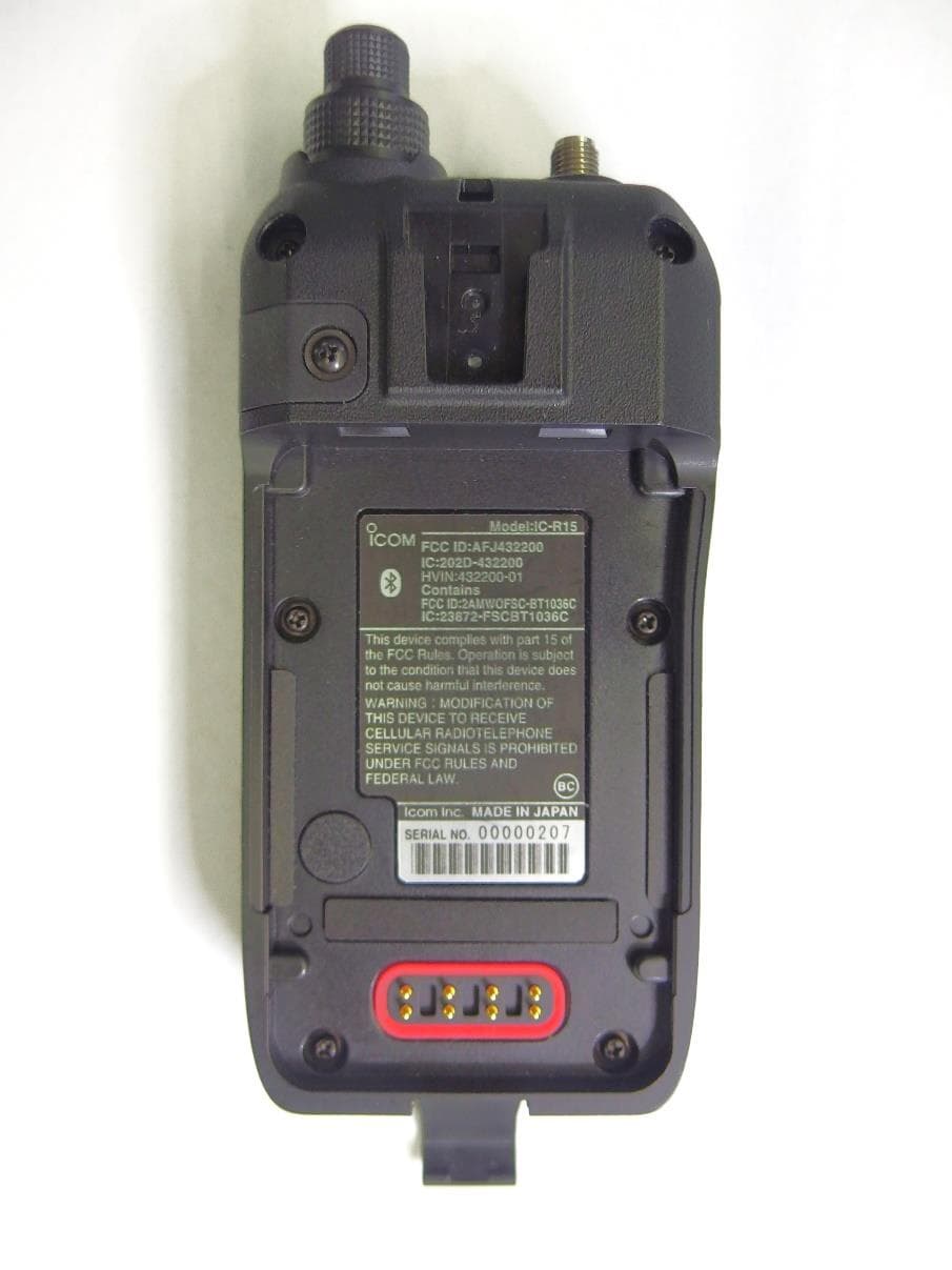 Analogue Scanning Receiver - FCC ID AFJ432200 - ICOM Incorporated (2)