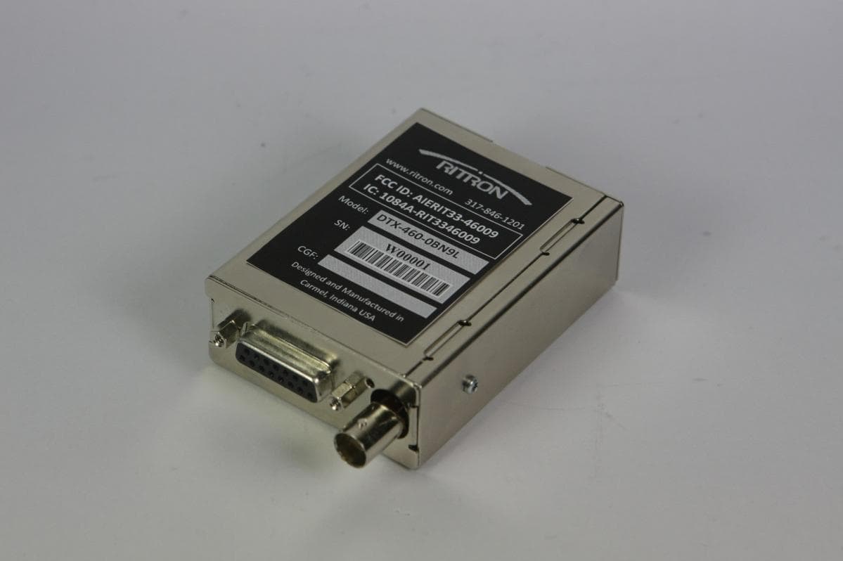 UHF TRANSCEIVER MODULE - FCC ID AIERIT33-46009 - Ritron Inc