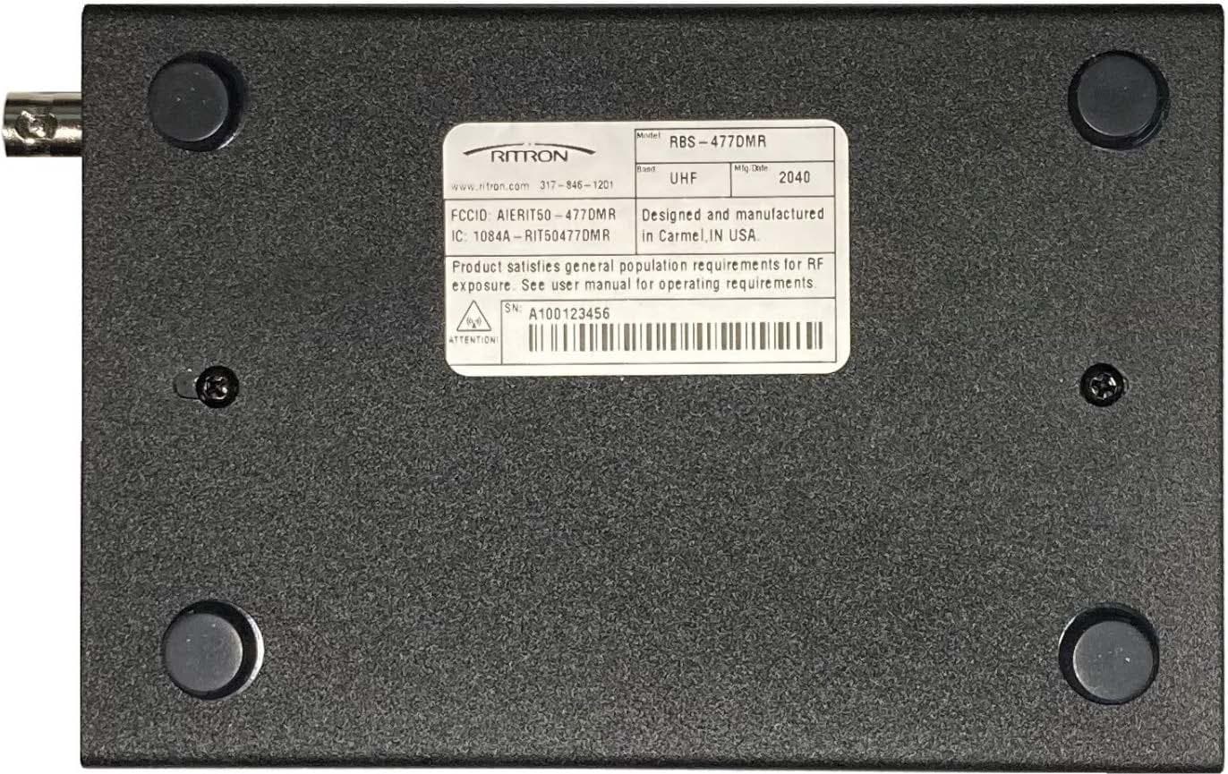 UHF DMR Digital / Analog 2-Way Desktop Radio - FCC ID AIERIT50-477DMR - Ritron Inc (2)