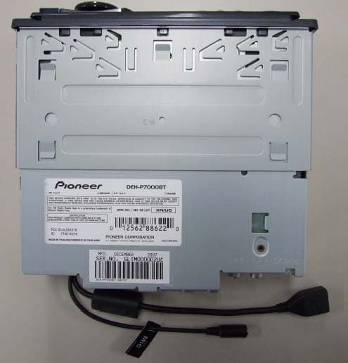 CD Receiver - FCC ID AJDK016 - Pioneer Corporation