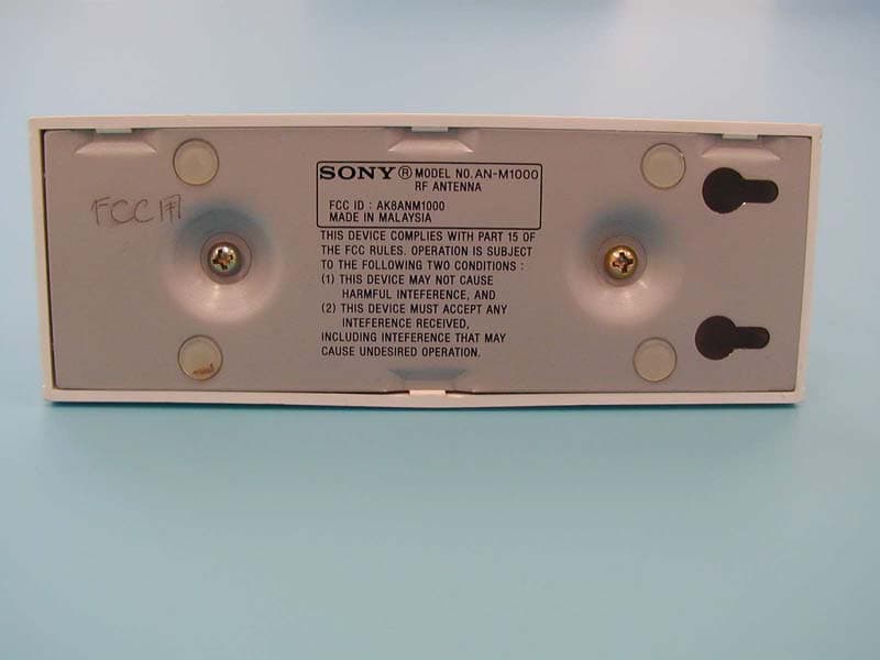 Low Power Communication Device Transmitter - FCC ID AK8ANM1000 - Sony Group Corporation (1)