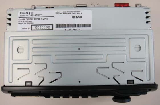 FM/AM Digital Media Player - FCC ID AK8DSXA55BT - Sony Group Corporation
