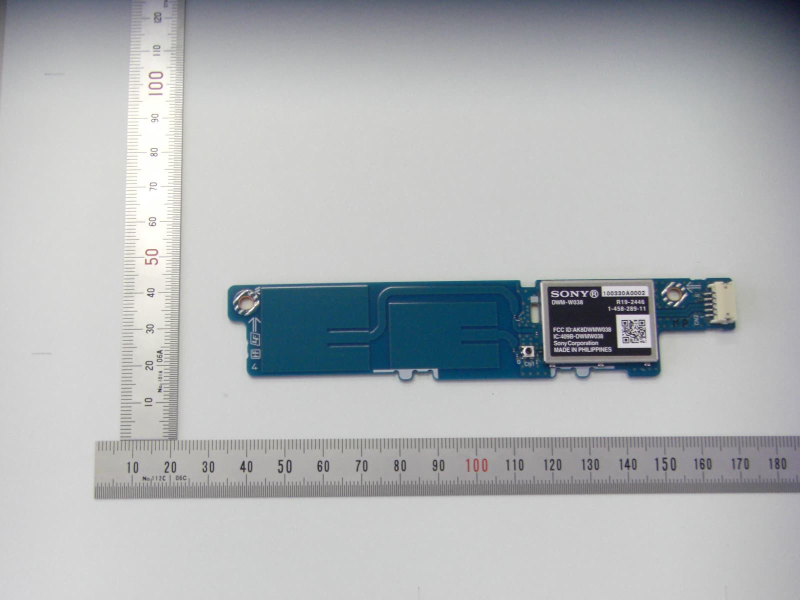 802.11B/G/N WLAN MODULE - FCC ID AK8DWMW038 - Sony Group Corporation (2)