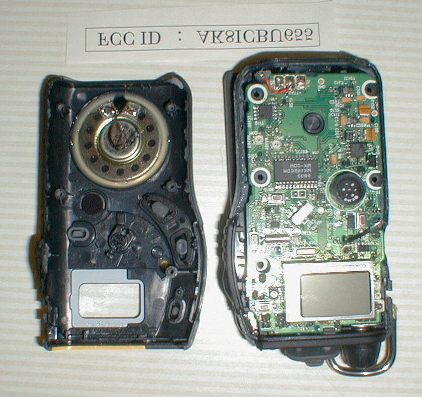 FRS Two-way Radio - FCC ID AK8ICBU655 - Sony Group Corporation