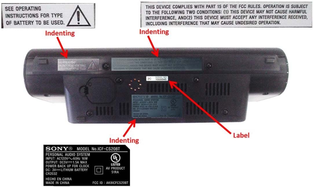 Personal Audio System - FCC ID AK8ICFCS20BT - Sony Group Corporation