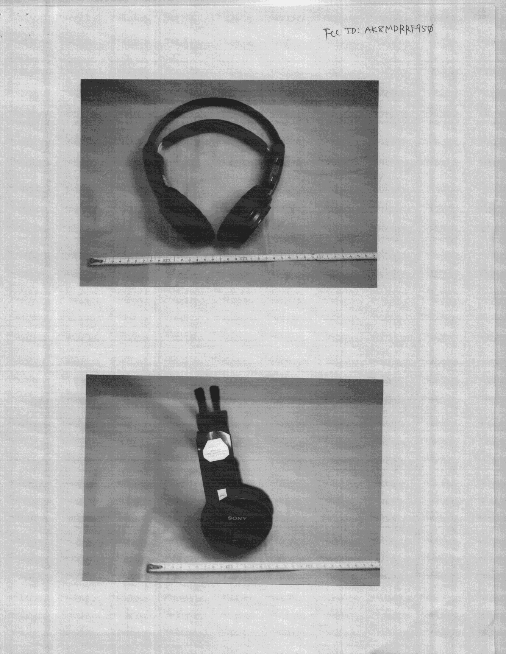 Wireless Headphones - FCC ID AK8MDRRF950 - Sony Group Corporation (1)